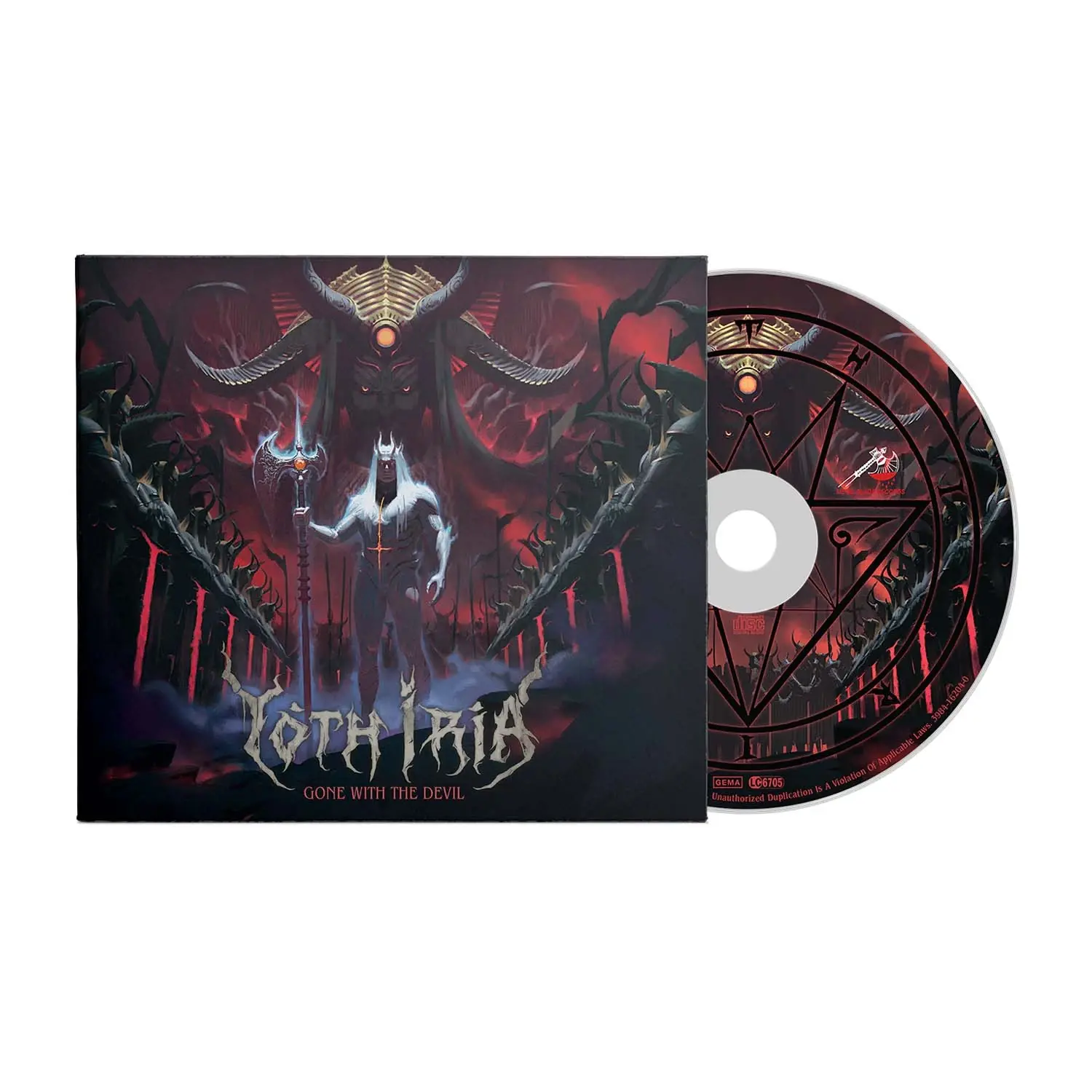 YOTH IRIA · Gone With The Devil | DIGIPAK CD (Black Metal CDs) · Bild 2