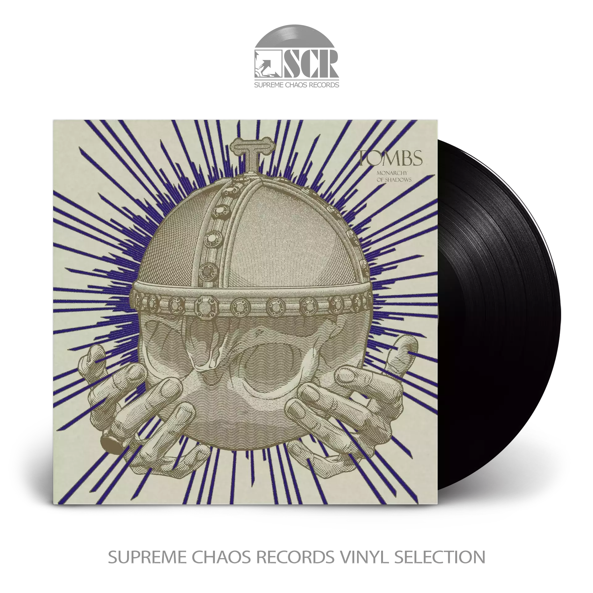 TOMBS · Monarchy Of Shadows | BLACK LP (Death Metal Vinyl)