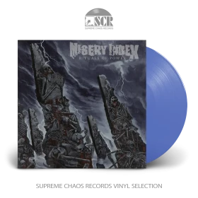 MISERY INDEX · Rituals Of Power (Re-Release) | TRANSPARENT BLUE LP (Death Metal Vinyl)