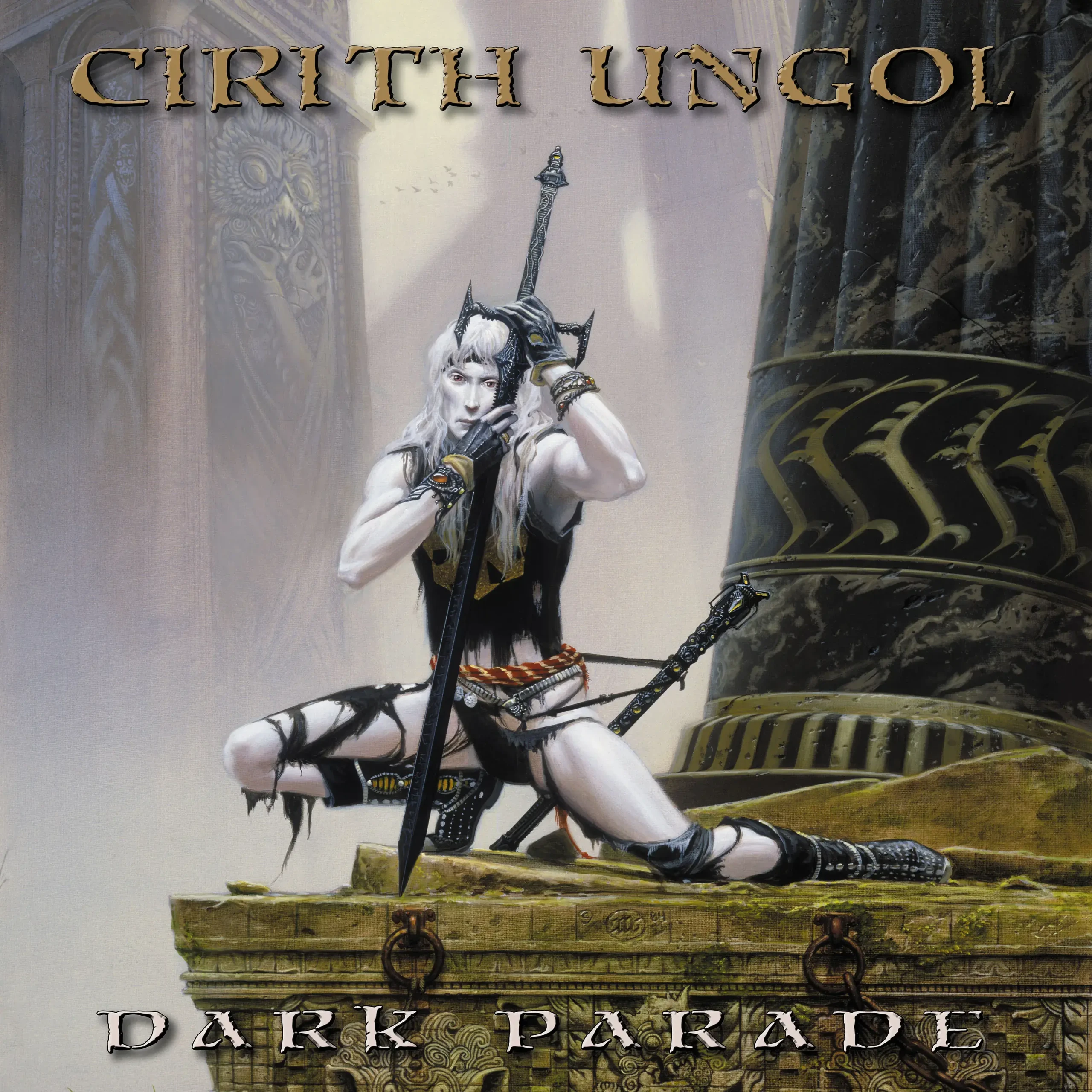 CIRITH UNGOL - Dark Parade · GOLD/BLACK DUST LP · Bild 1 CIRITH UNGOL - Dark Parade · GOLD/BLACK DUST LP (Heavy Metal Vinyl) · Bild 1