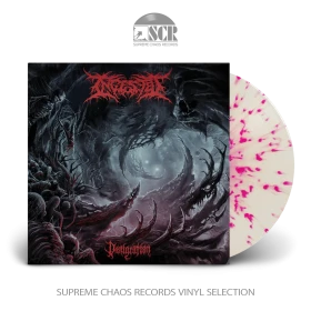 INGESTED · Denigration | CLEAR TURQUOISE/RED/PINK SPLATTER LP (Death Metal Vinyl)