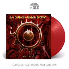 ARCH ENEMY · Wages Of Sin (Re-Issue 2023) | TRANSPARENT RED LP (Melodic Death Metal Vinyl)