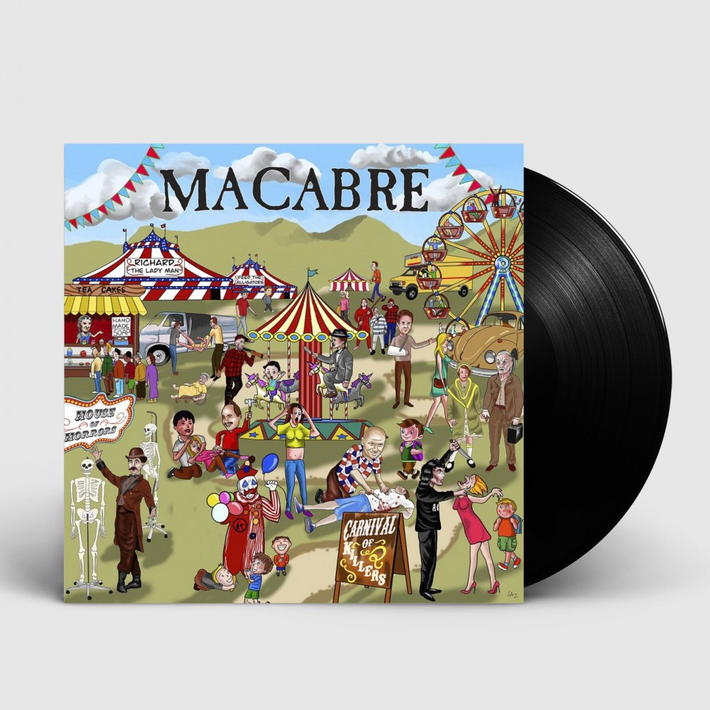 MACABRE · Carnival of killers | BLACK LP (Death Metal Vinyl)