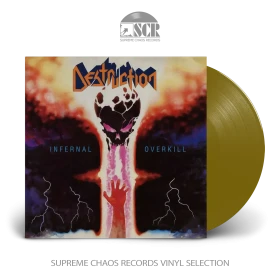 DESTRUCTION · Infernal Overkill | GOLD LP (Thrash Metal Vinyl)
