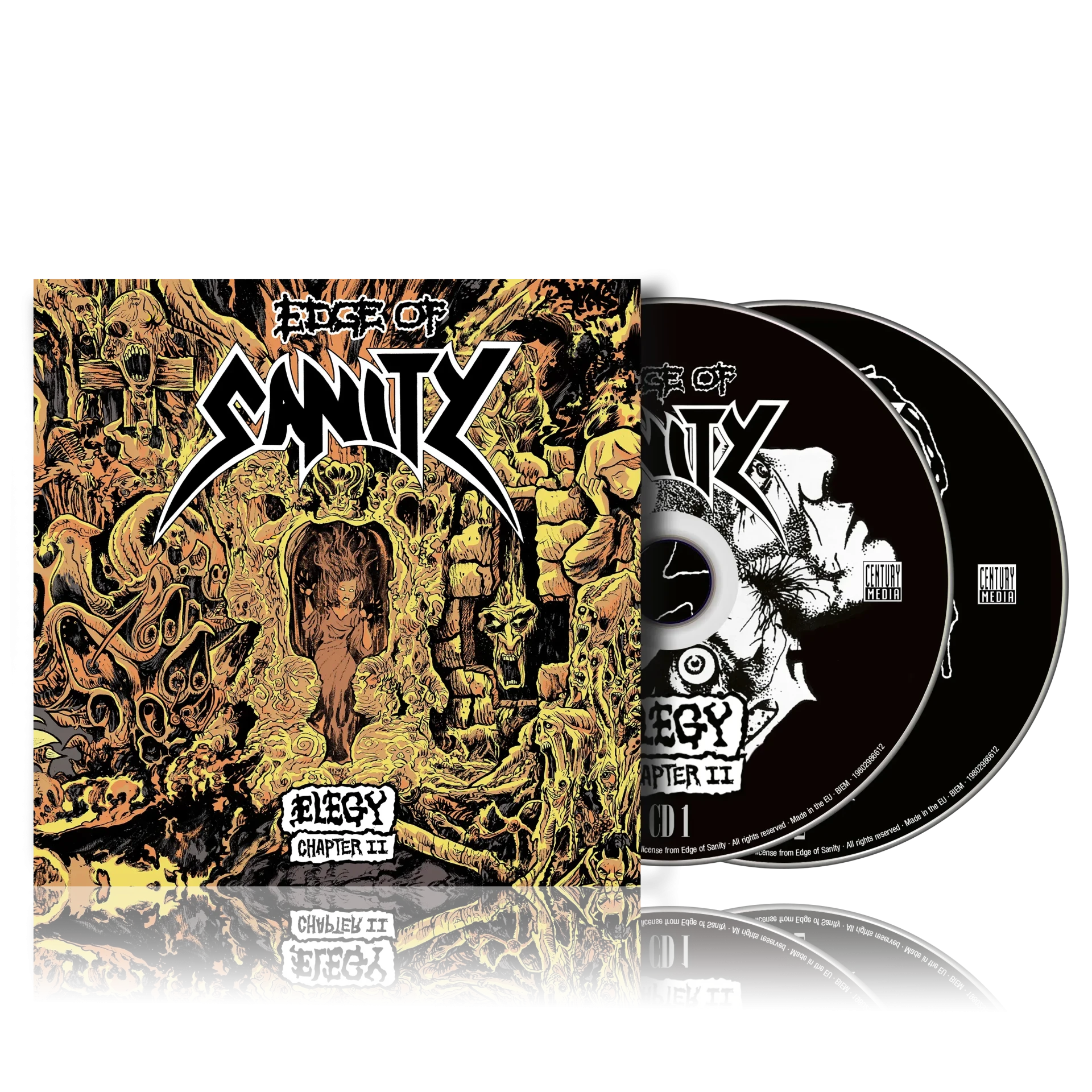 EDGE OF SANITY · Elegy - Chapter II (Demos Comp.) | O-CARD 2CD (Melodic Death Metal CDs) · Bild 2