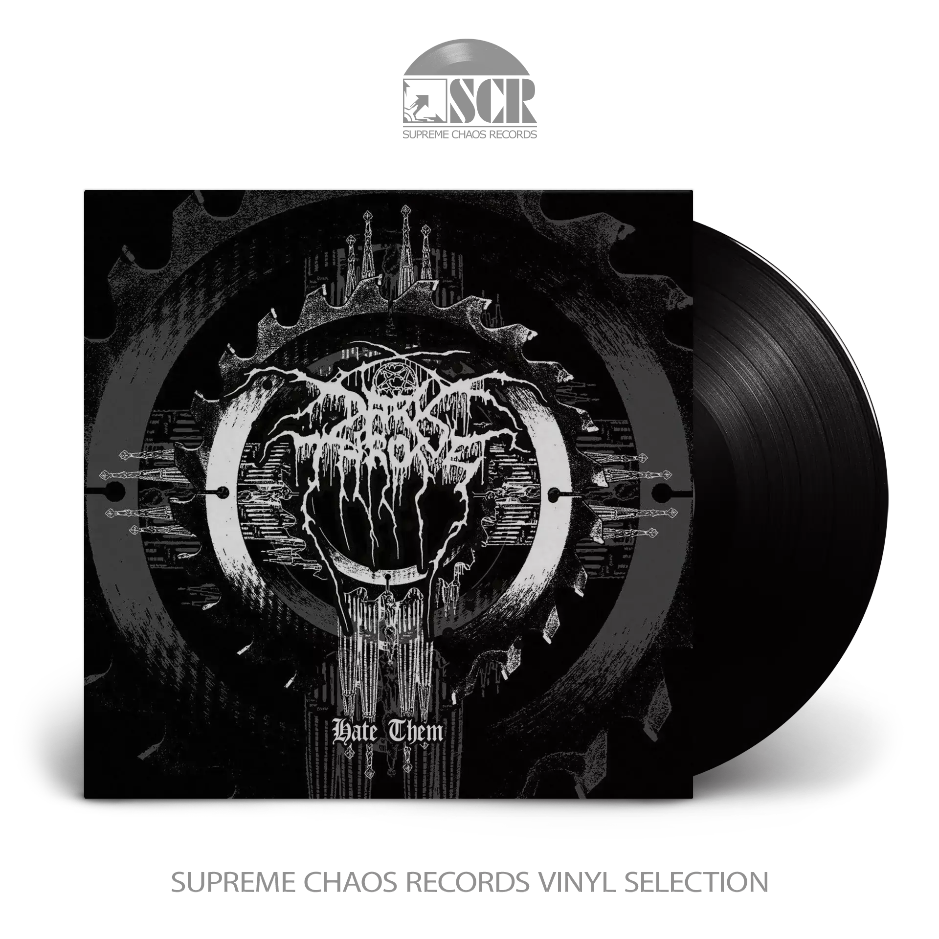 DARKTHRONE - Hate Them · BLACK LP (Black Metal Vinyl)