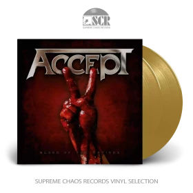 ACCEPT · Blood Of The Nations | GOLD DLP (Heavy Metal Vinyl)