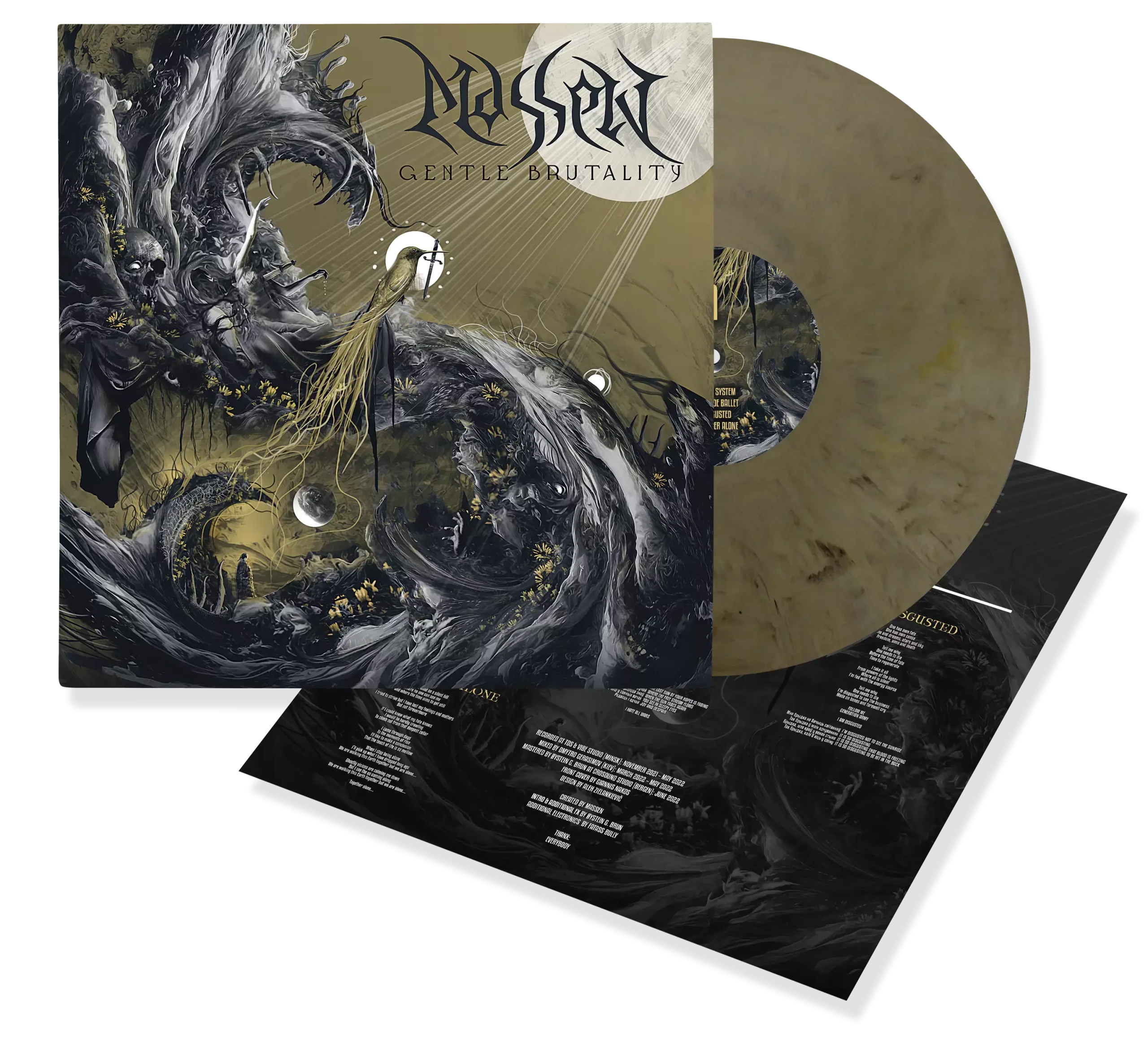 MASSEN - Gentle Brutality · MARBLED VINYL (Death/Black Metal Vinyl)