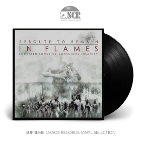 IN FLAMES · Reroute To Remain (Re-Release 2014) | BLACK LP (Melodic Death Metal Vinyl)