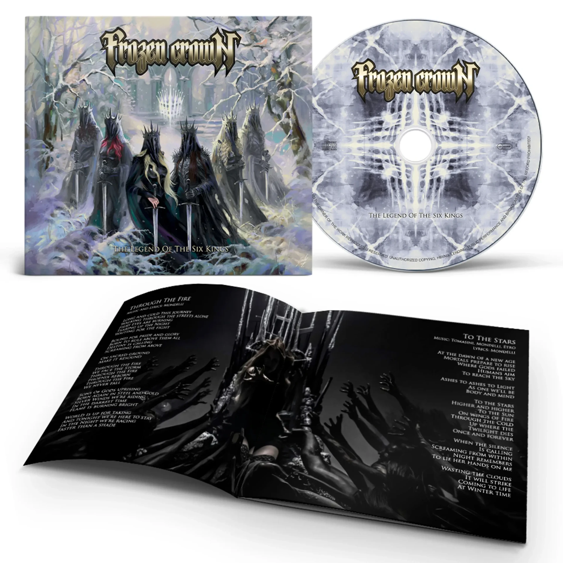 FROZEN CROWN · The Legend Of The Six Kings | DIGIPAK CD (Power Metal CDs) · Bild 2