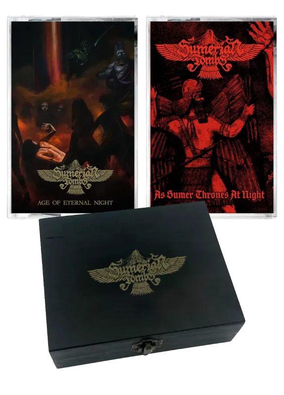 Sumerian Tombs · Age of Eternal Night/As Sumer Thrones At Night | Wooden Tape BOX