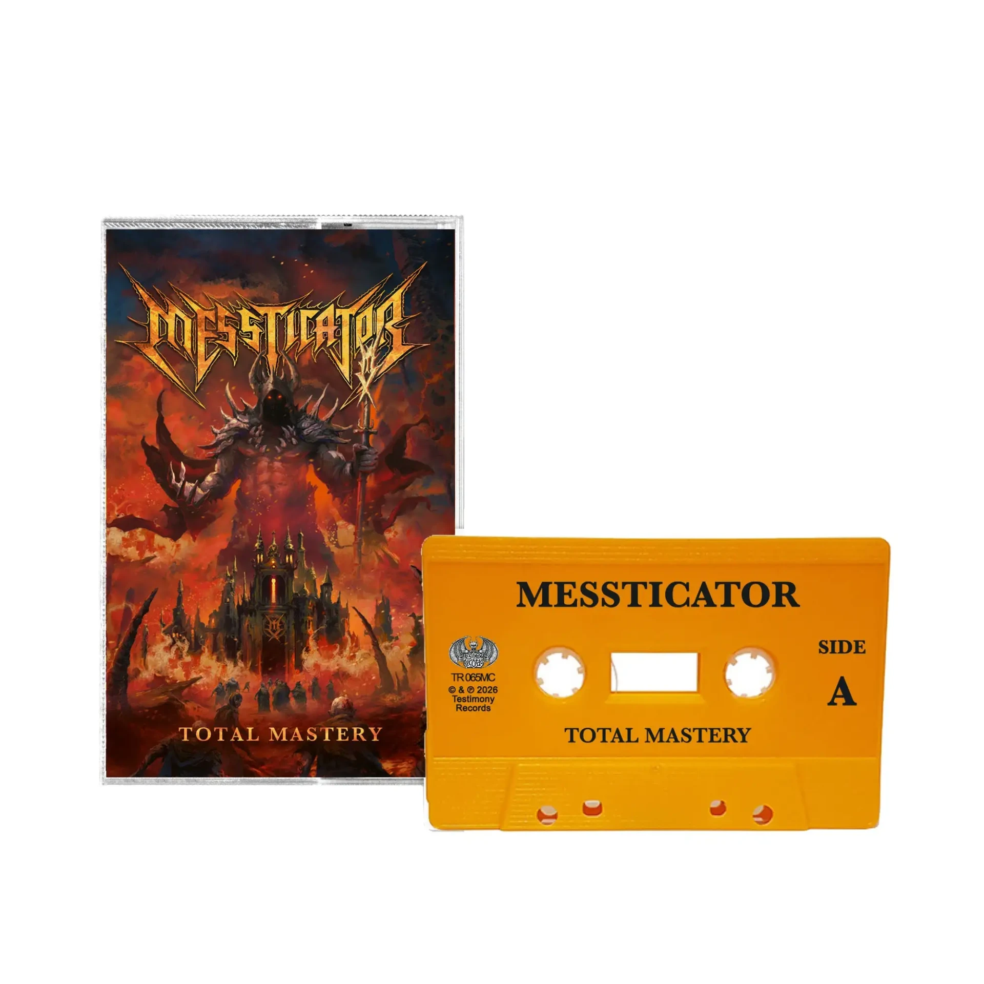 MESSTICATOR · Total Mastery | ORANGE TAPE (Death Metal/Thrash Metal Tapes)