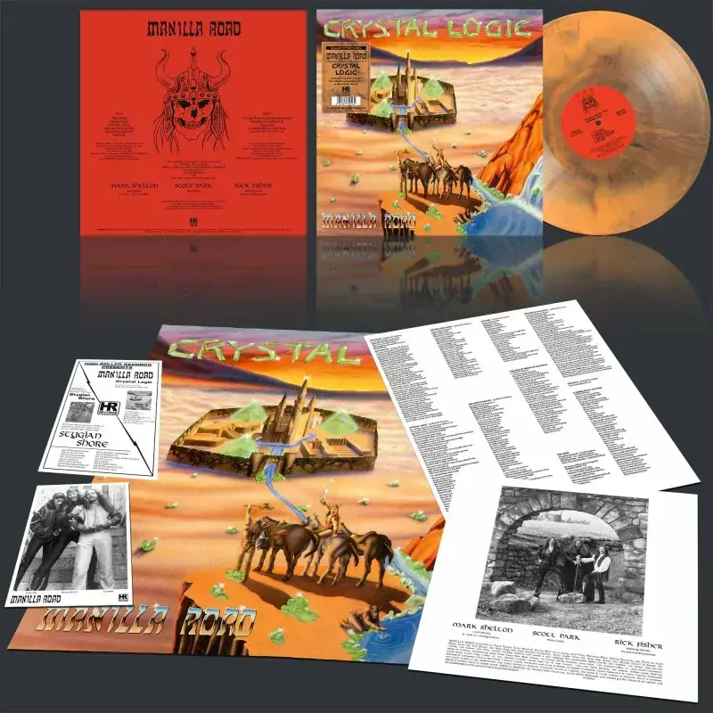 MANILLA ROAD · Crystal Logic | GALAXY LP (Epic Metal/Heavy Metal Vinyl)