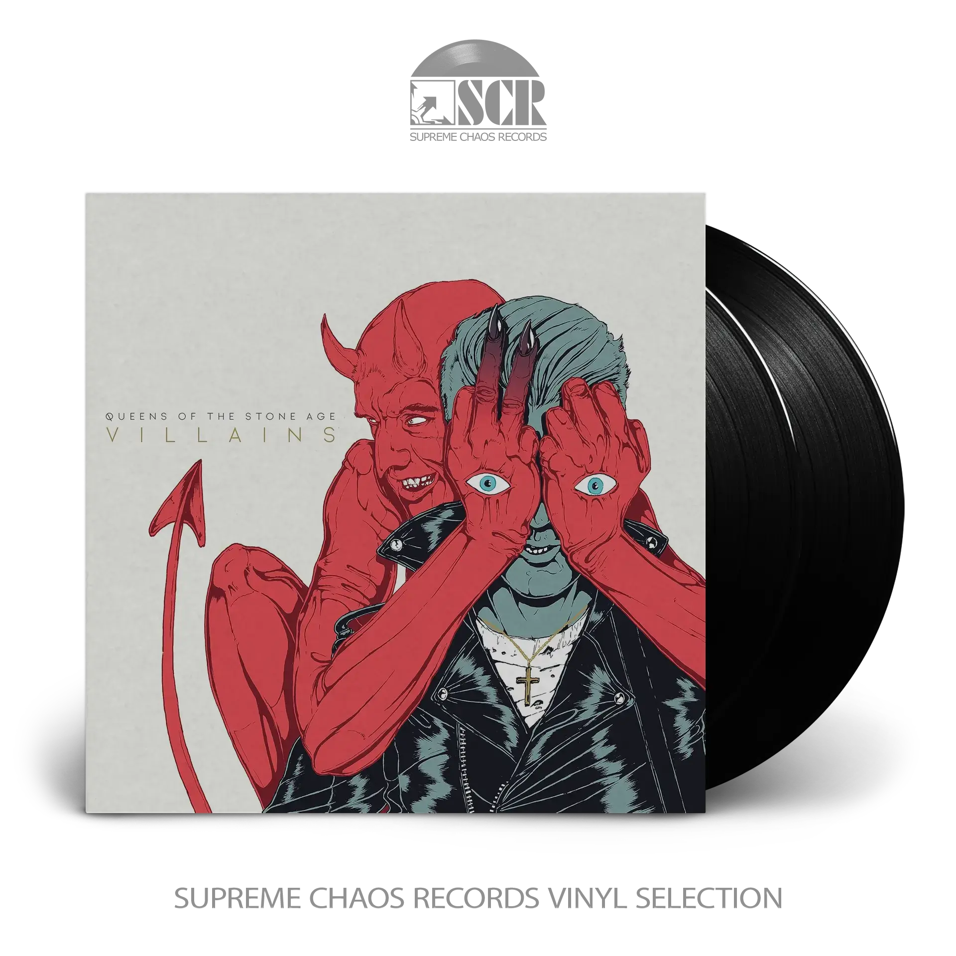 QUEENS OF THE STONE AGE · Villains | BLACK 2LP (Alternative Rock/Stoner Rock Vinyl)