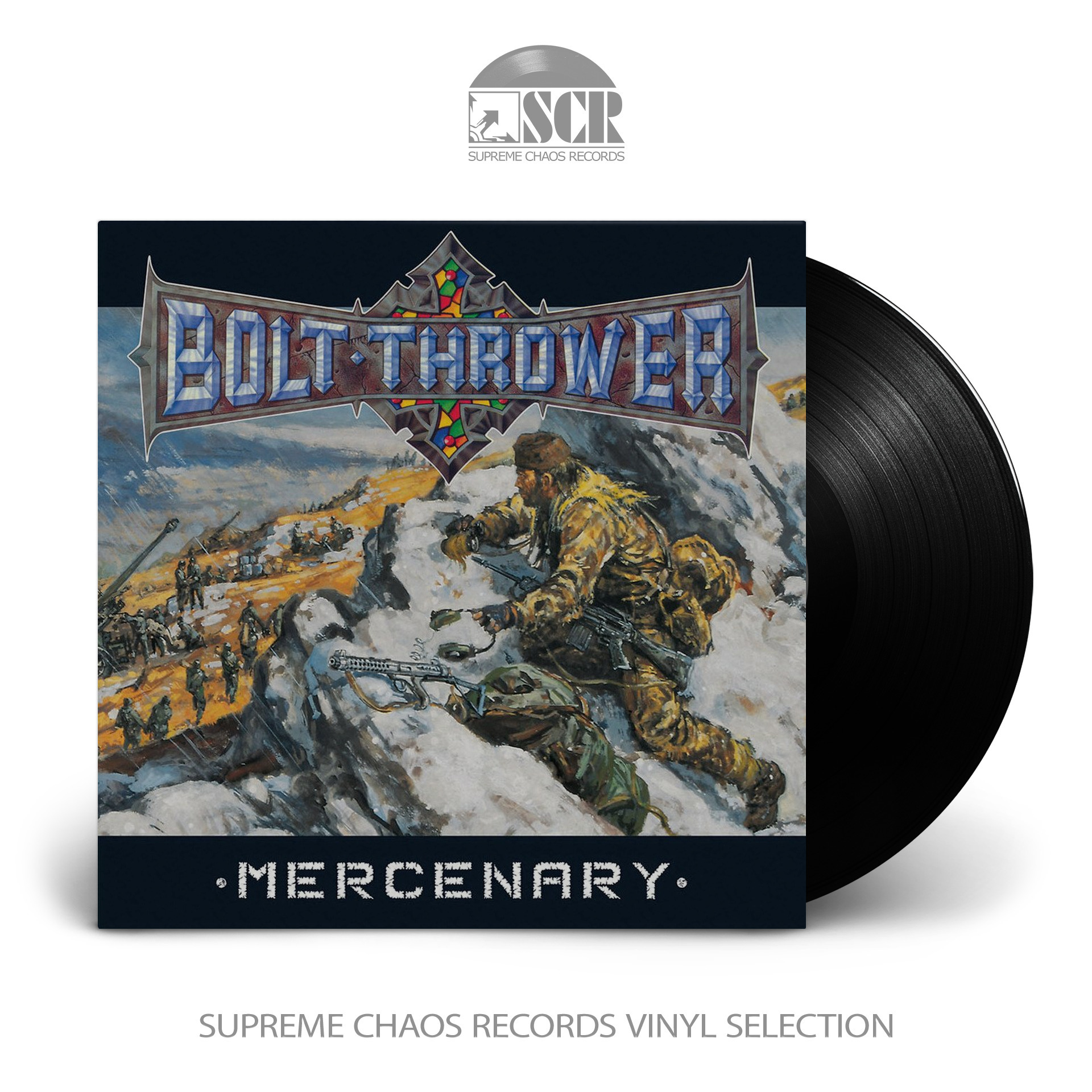 BOLT THROWER - Mercenary (US Import) · BLACK LP (Death Metal Vinyl)