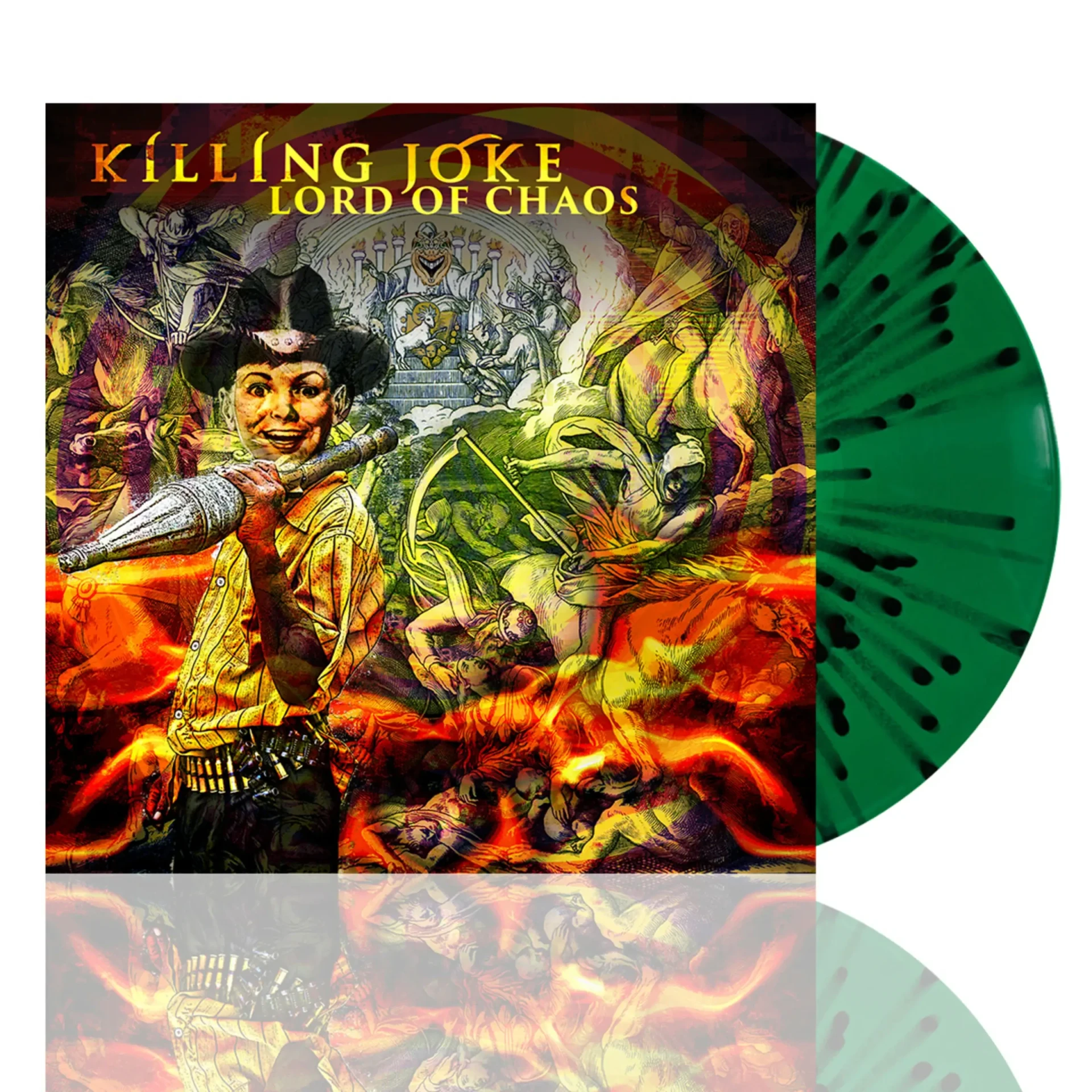 KILLING JOKE · Lord Of Chaos | GREEN/BLACK SPLATTER VINYL (Industrial Rock Vinyl)