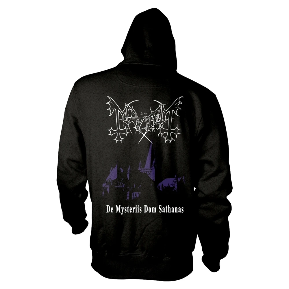 MAYHEM · De Mysteriis Dom Sathanas | HOODED ZIPPER (Black Metal Clothes) · Bild 2