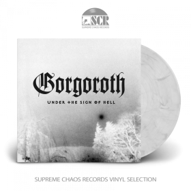 GORGOROTH · Under The Sign Of Hell | WHITE/BLACK LP (Black Metal Vinyl)