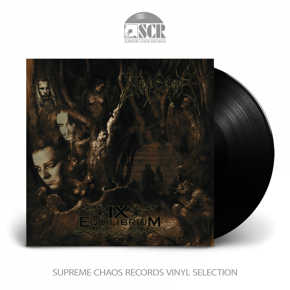 EMPEROR · IX Equilibrium | BLACK LP (Black Metal Vinyl)