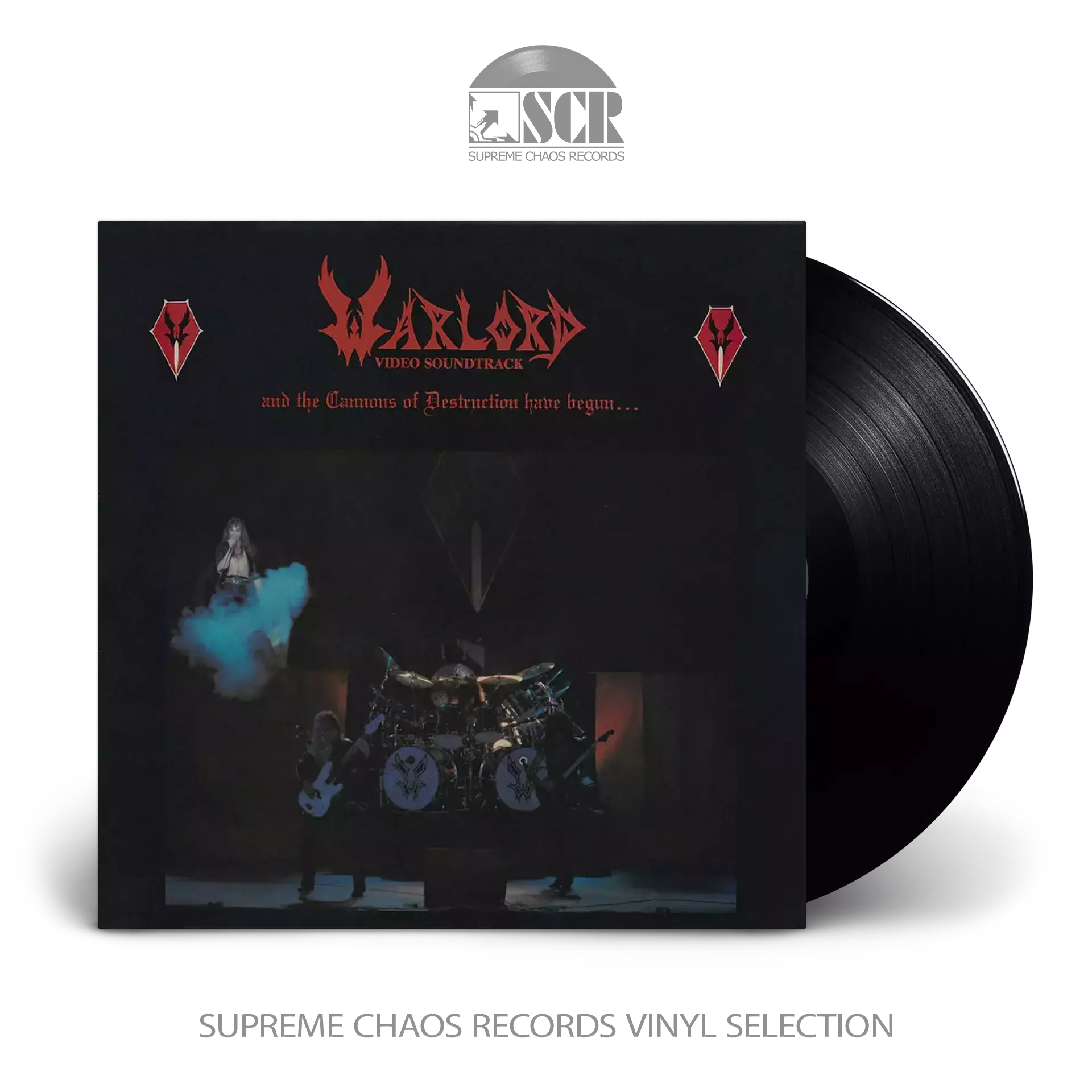 WARLORD · ... And The Cannons Of Destruction Have Begun | BLACK LP (Heavy Metal Vinyl)