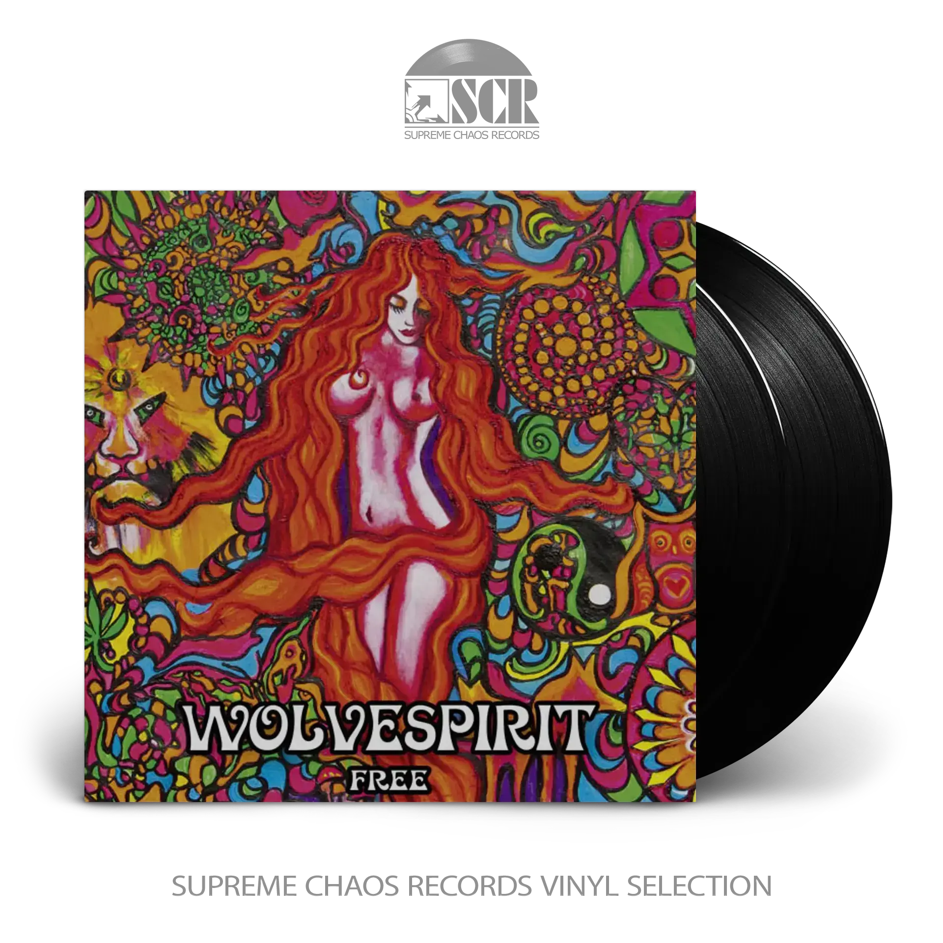 WOLVESPIRIT - Free · BLACK 2LP (Hard Rock Vinyl)
