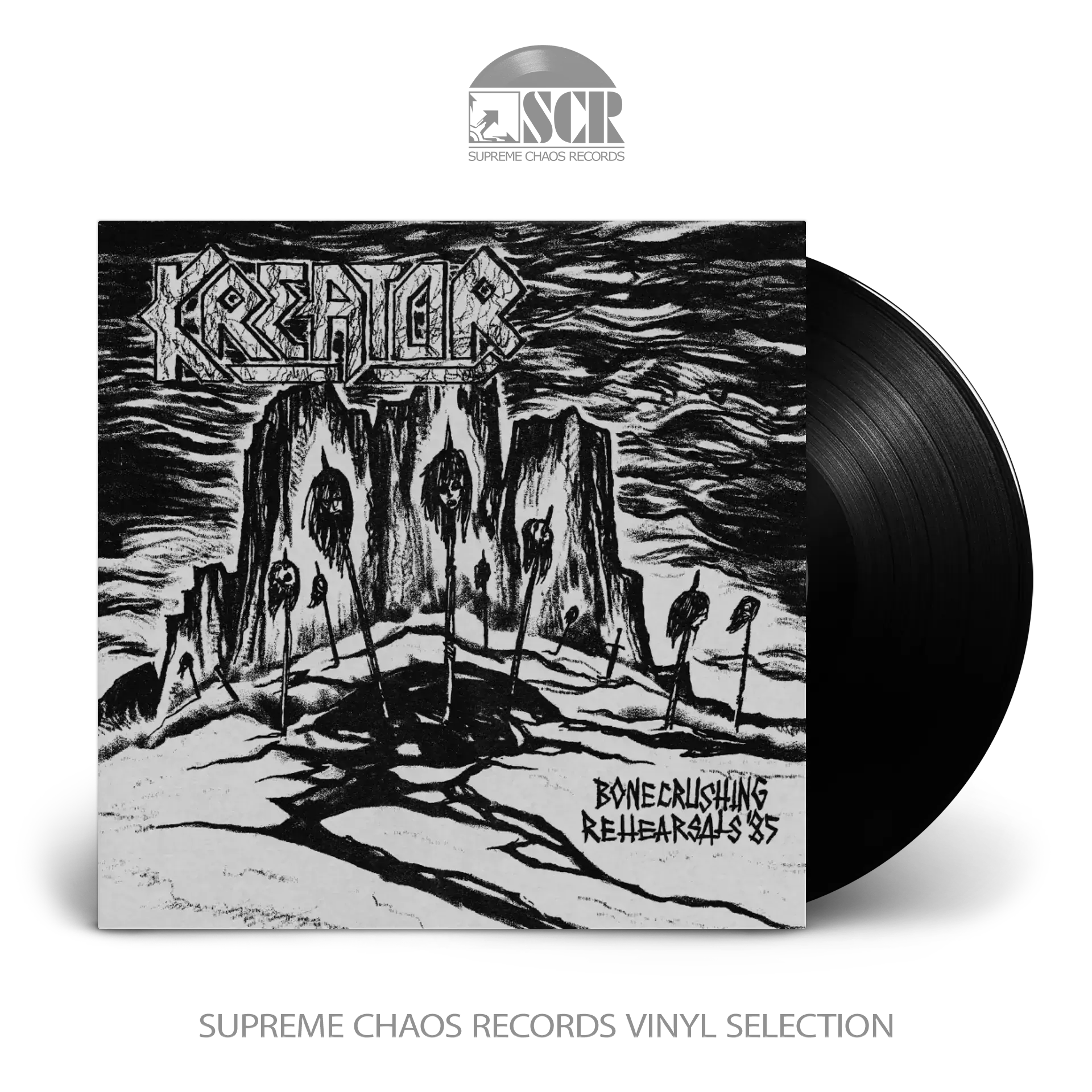 KREATOR · Bonecrushing Rehearsals '85 | BLACK LP (Thrash Metal Vinyl)