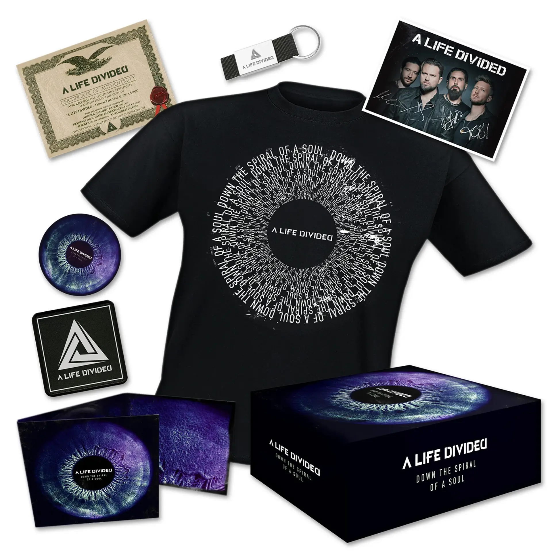 A LIFE DIVIDED - Down The Spiral Of A Soul · BOXCD (Alternative Rock CDs)