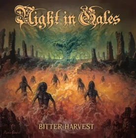NIGHT IN GALES · Bitter Harvest | BLACK LP (Death Metal Vinyl) · Bild 1