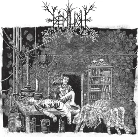 DEMILICH · Em9t2ness Of Van2s1ing / V34ish6ng 0f Emptiness | CLEAR/BLACK SMOKE 2LP (Death Metal Vinyl) · Bild 1