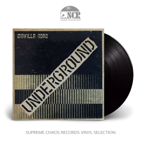 MANILLA ROAD · Underground | BLACK LP (Heavy Metal Vinyl)