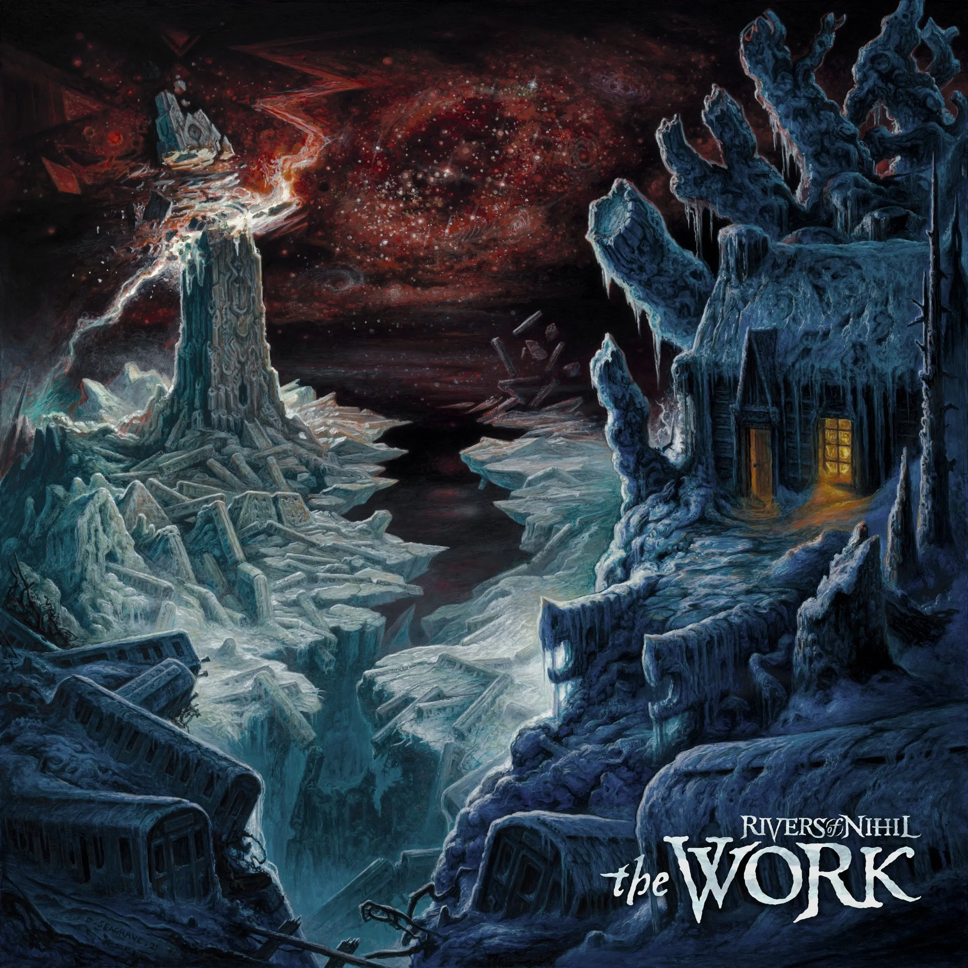 RIVERS OF NIHIL · The Work | BLACK 2LP (Progressive Metal/Death Metal/Doom Metal Vinyl) · Bild 1