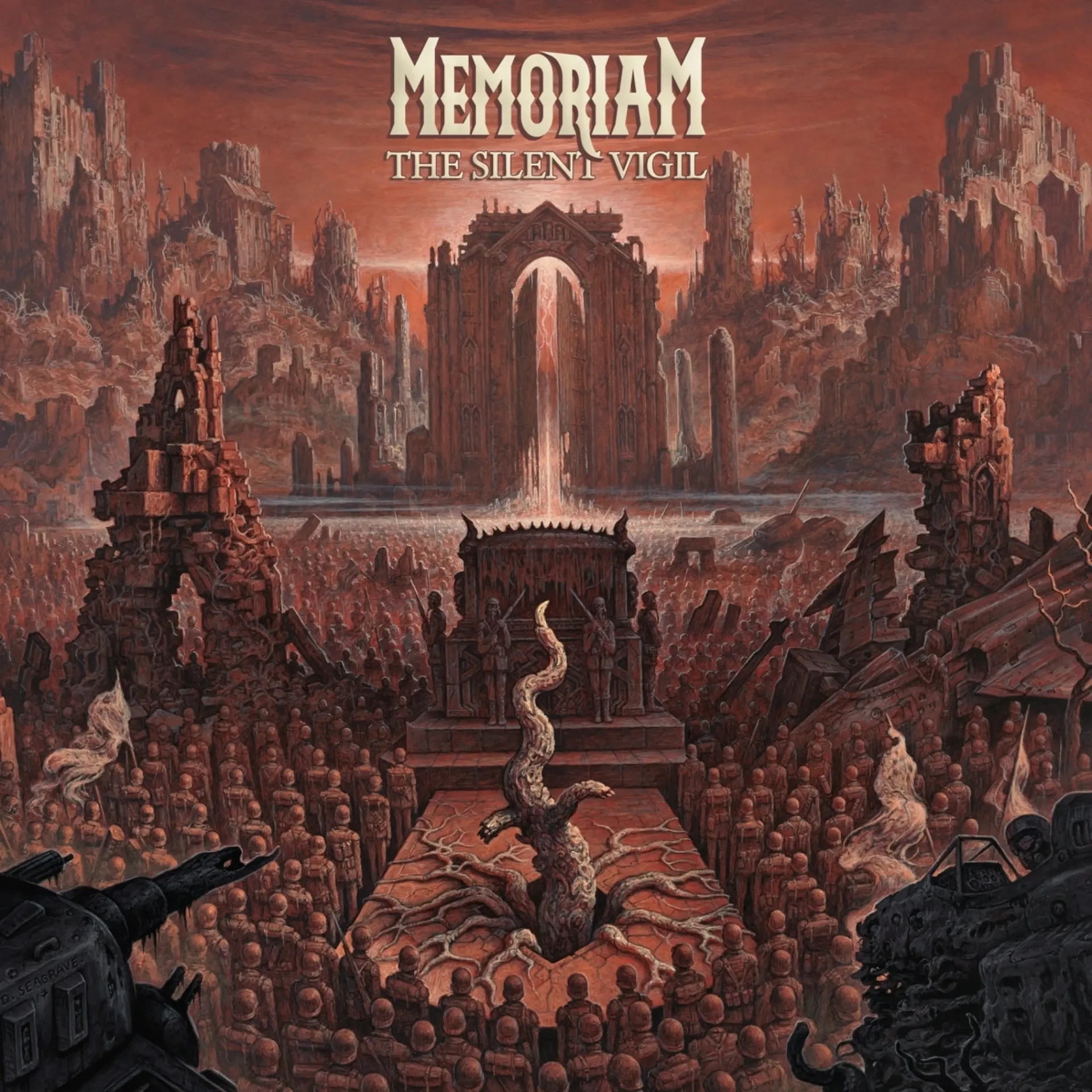 MEMORIAM · The Silent Vigil | BLACK LP (Death Metal Vinyl) · Bild 1