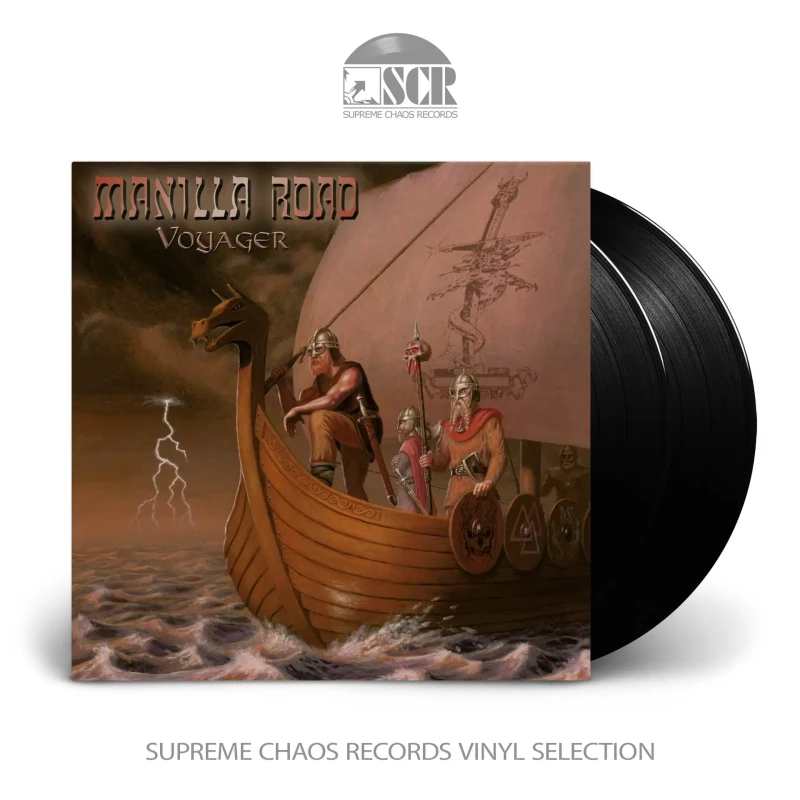 Manilla Road · Voyager | Black LP+10" DLP