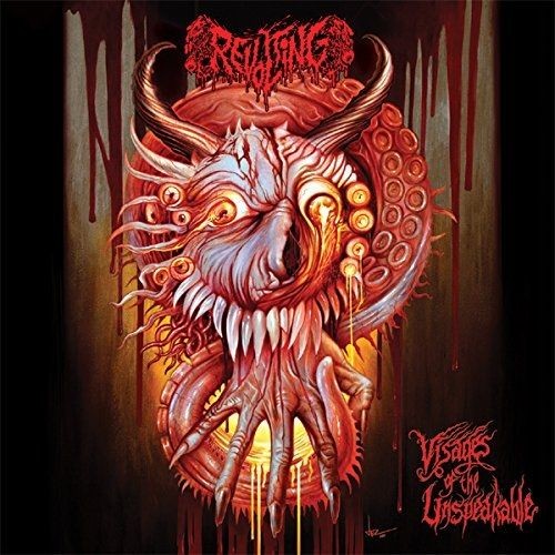 REVOLTING · Visages Of The Unspeakable | BLACK VINYL LP (Death Metal Vinyl)