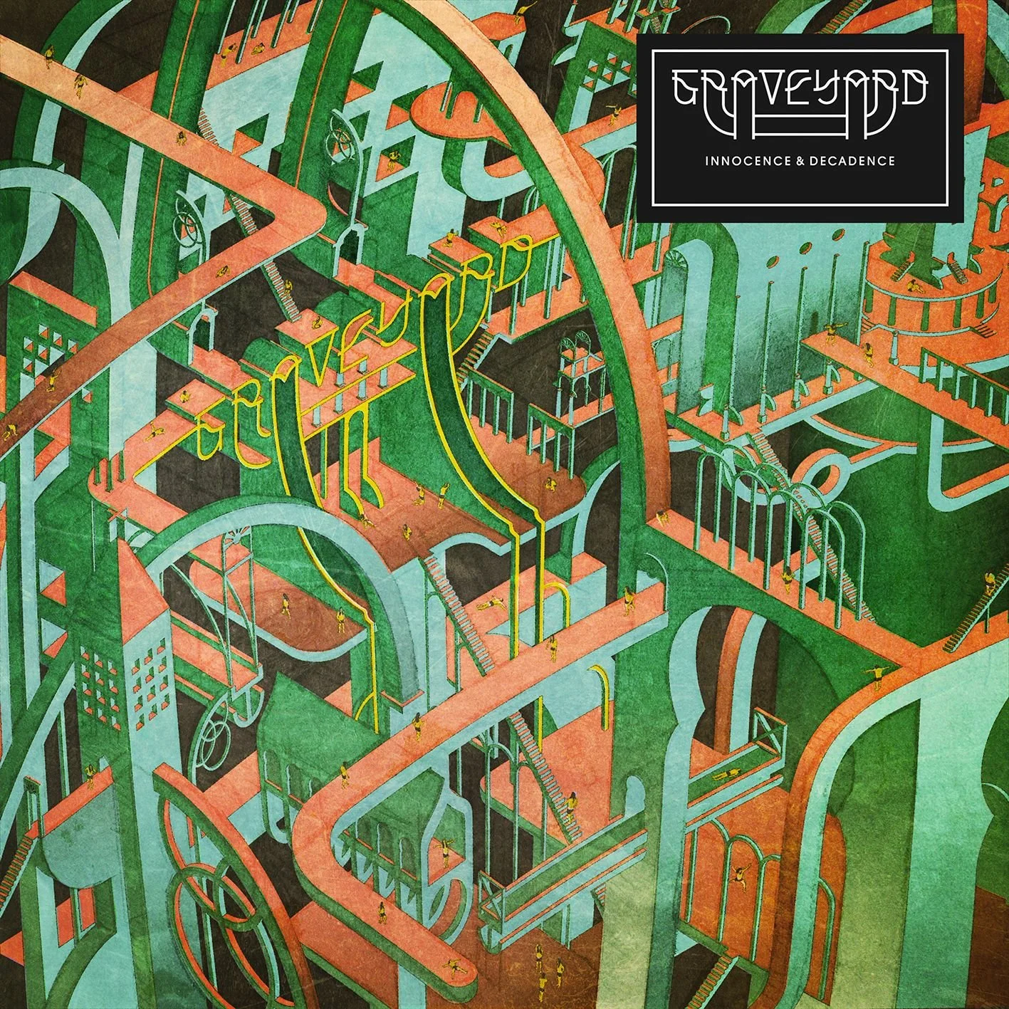 GRAVEYARD - Innocence & Decadence [GREEN/ORANGE LP] (Hard Rock Vinyl) · Bild 1
