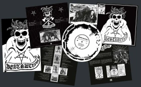 DESTRUCTION - Bestial Invasion Of Hell [BLACK/WHITE MIXED LP] (Thrash Metal Vinyl) · Bild 2
