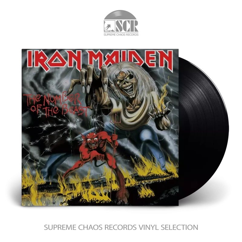 Iron Maiden · The Number Of The Beast (Remastered) | Black LP