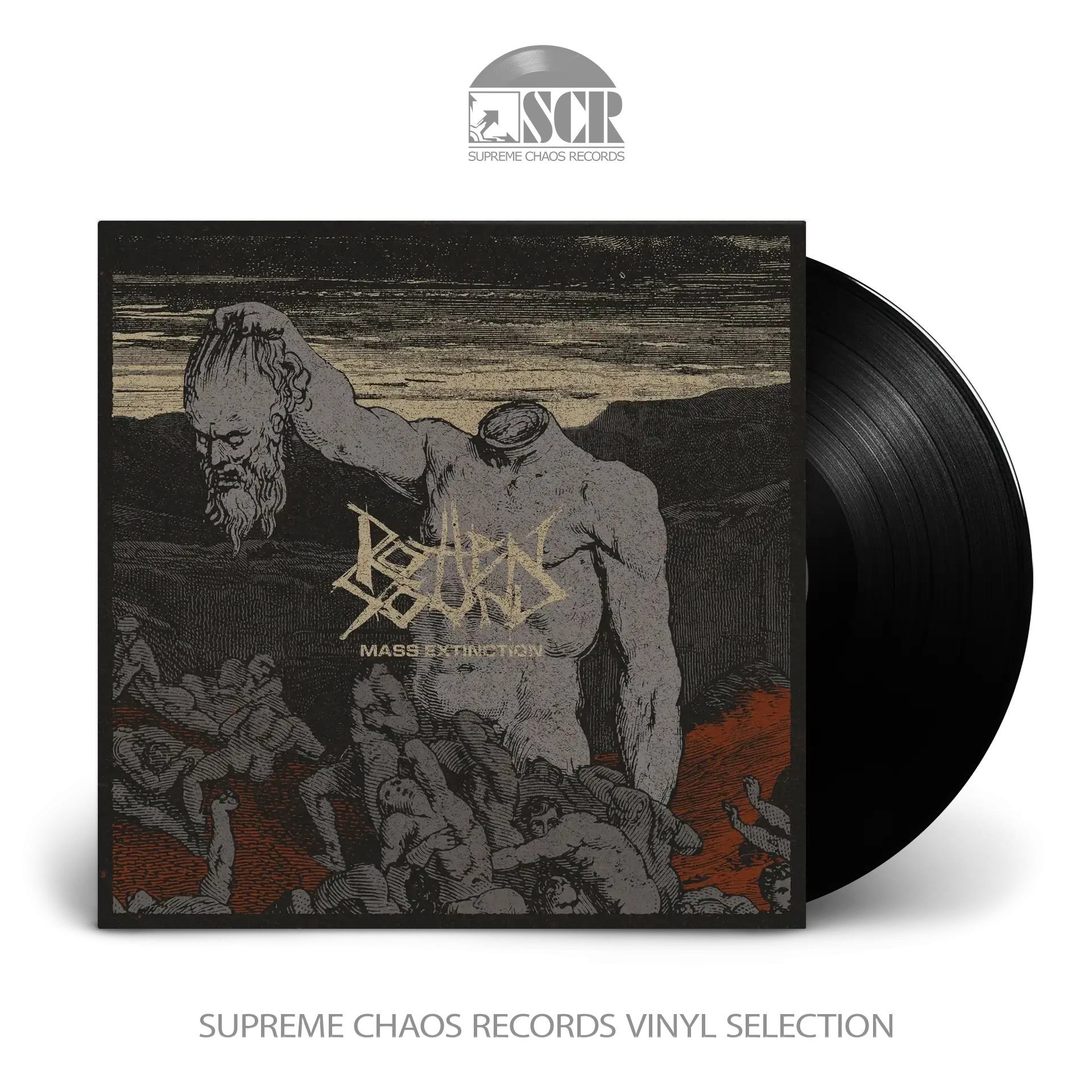 ROTTEN SOUND · Mass Extinction | BLACK LP (Grindcore Vinyl)