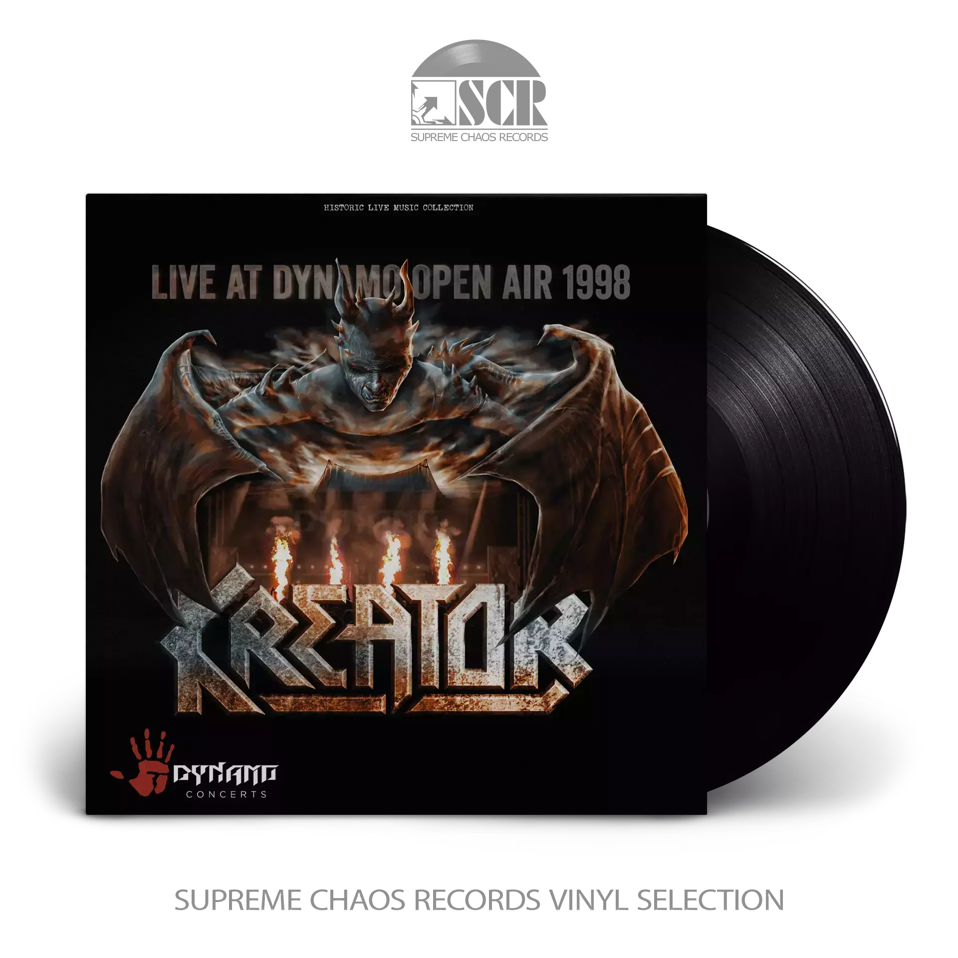 KREATOR - Live At Dynamo Open Air 1997 · BLACK LP (Thrash Metal Vinyl)