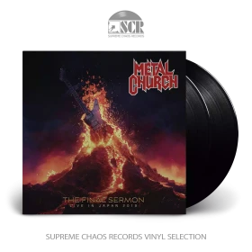 METAL CHURCH · The Final Sermon (Live in Japan 2019) | BLACK DLP (Heavy Metal Vinyl)