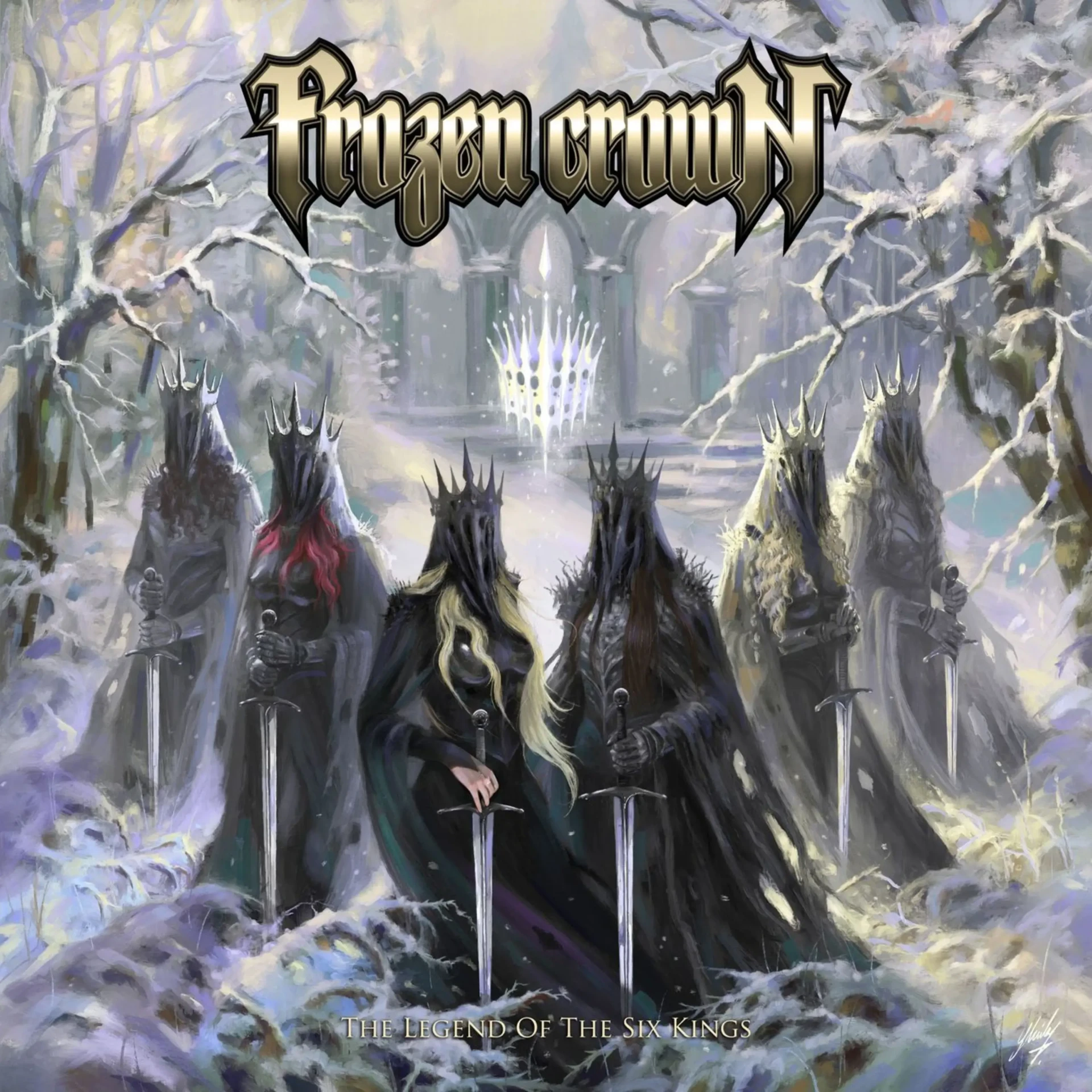 FROZEN CROWN · The Legend Of The Six Kings | BLACK LP (Power Metal Vinyl) · Bild 1