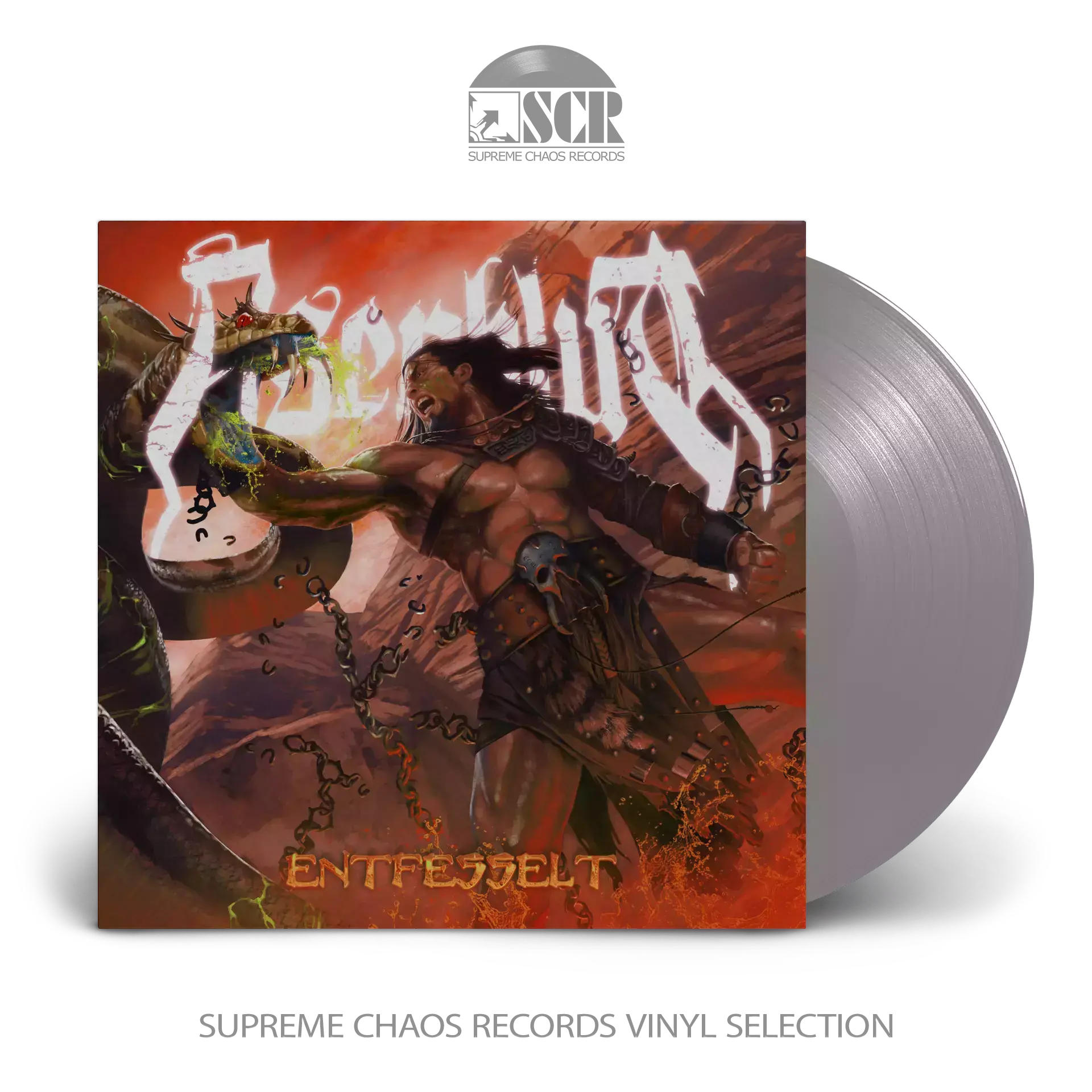 ASENBLUT · Entfesselt | SILVER LP (Viking Metal Vinyl)