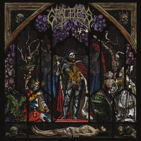 GRACELESS · Icons of Ruin | BLUE MARBLED LP (Death Metal Vinyl) · Bild 1