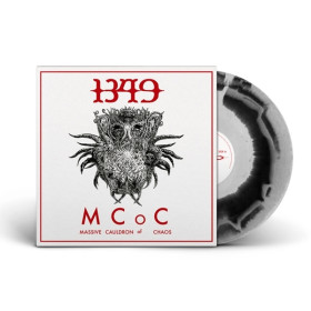 1349 · Massive Cauldron Of Chaos [BLACK/WHITE] | LP (Black Metal Vinyl)