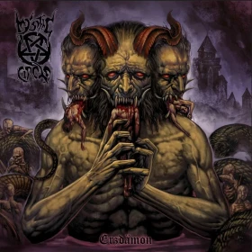 MYSTIC CIRCLE · Erzdämon | CLEAR/PURPLE LP (Black Metal Vinyl) · Bild 1