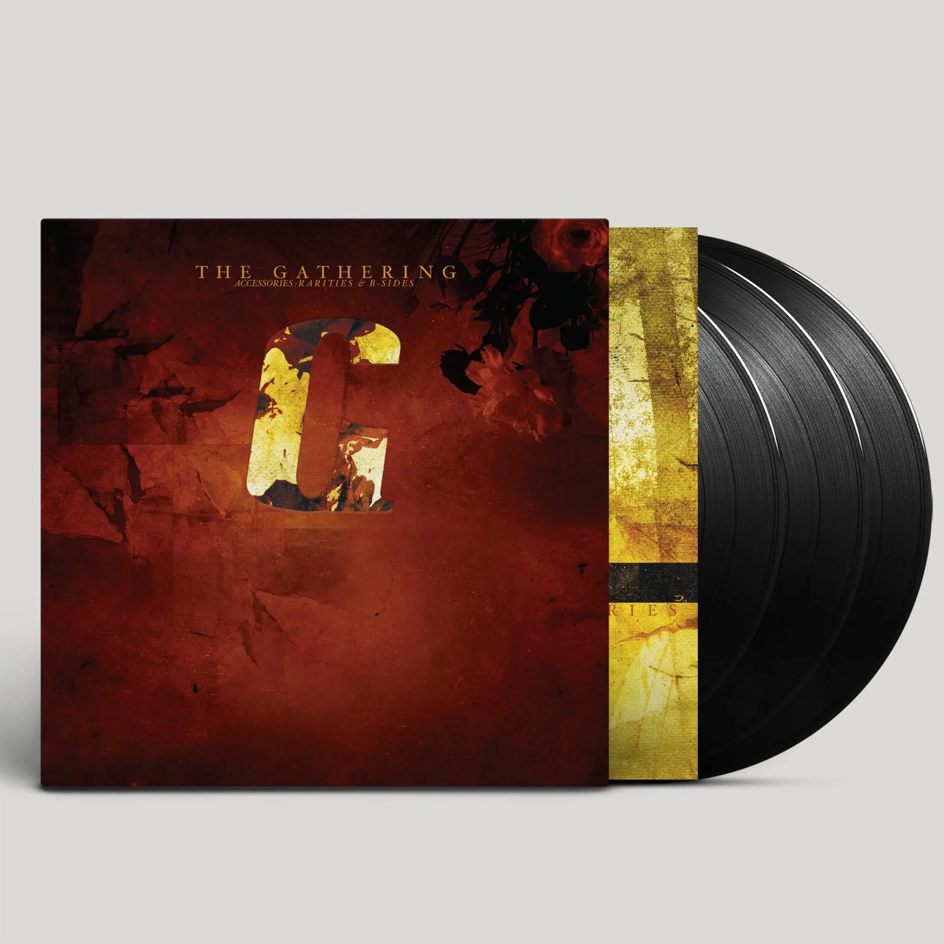 THE GATHERING · Accessories - Rarities And B-Sides | BLACK 3LP (Progressive Rock/Alternative Rock Vinyl) · Bild 2