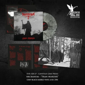 ARCKANUM · Fran Marder (Re-Release) | GREY BLACK MARBLED LP (Black Metal Vinyl) · Bild 2