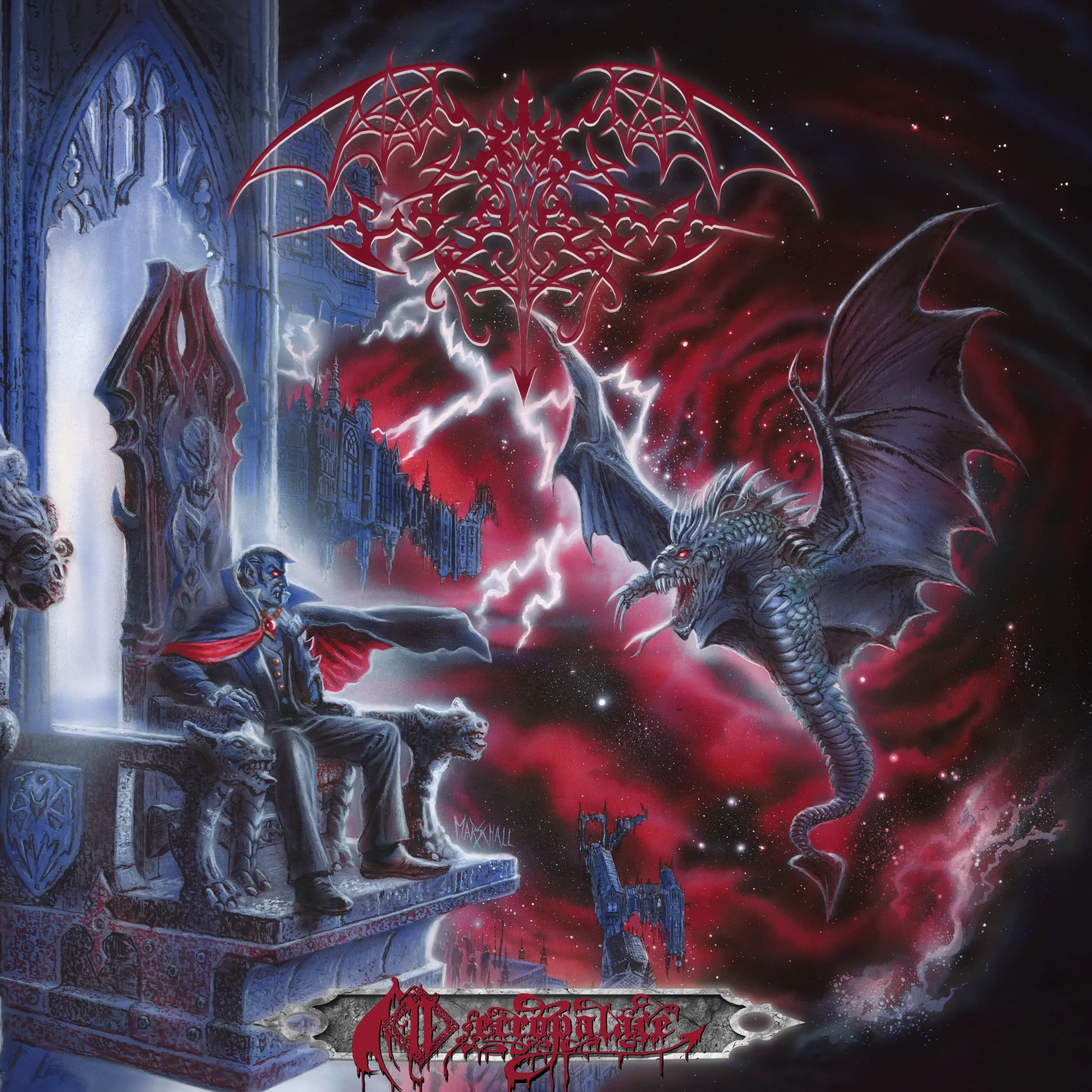 WORM · Necropalace | JEWELCASE CD (Black Metal/Doom Metal CDs)