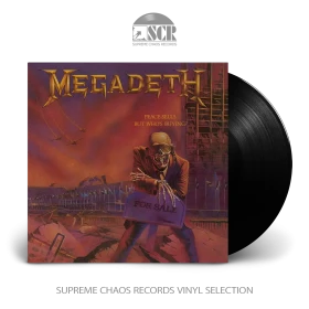 MEGADETH · Peace Sells... But Who's Buying? (Re-Release) (B-Stock) | BLACK LP (Heavy Metal/Thrash Metal Vinyl)