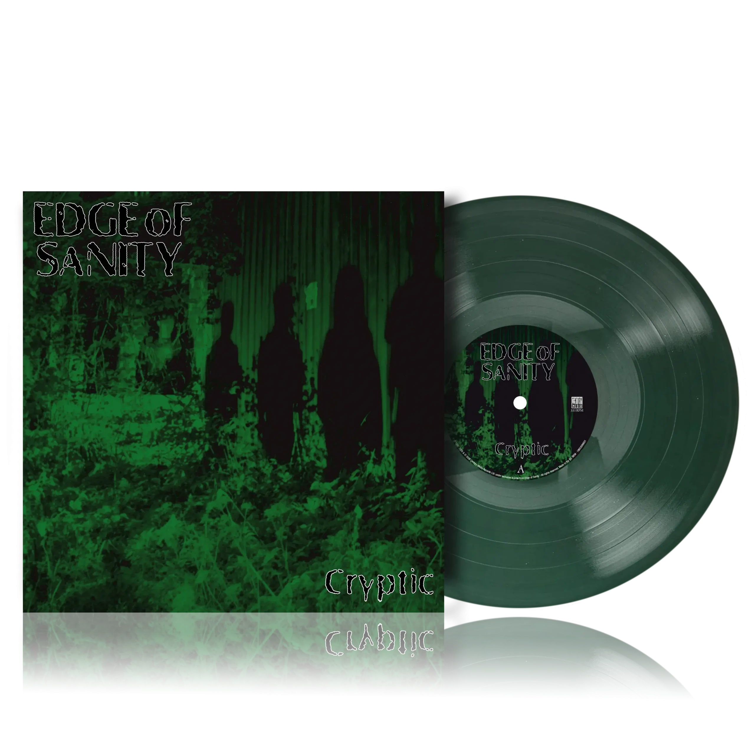 EDGE OF SANITY · Cryptic (Re-issue) | DARK GREEN LP (Melodic Death Metal Vinyl) · Bild 2